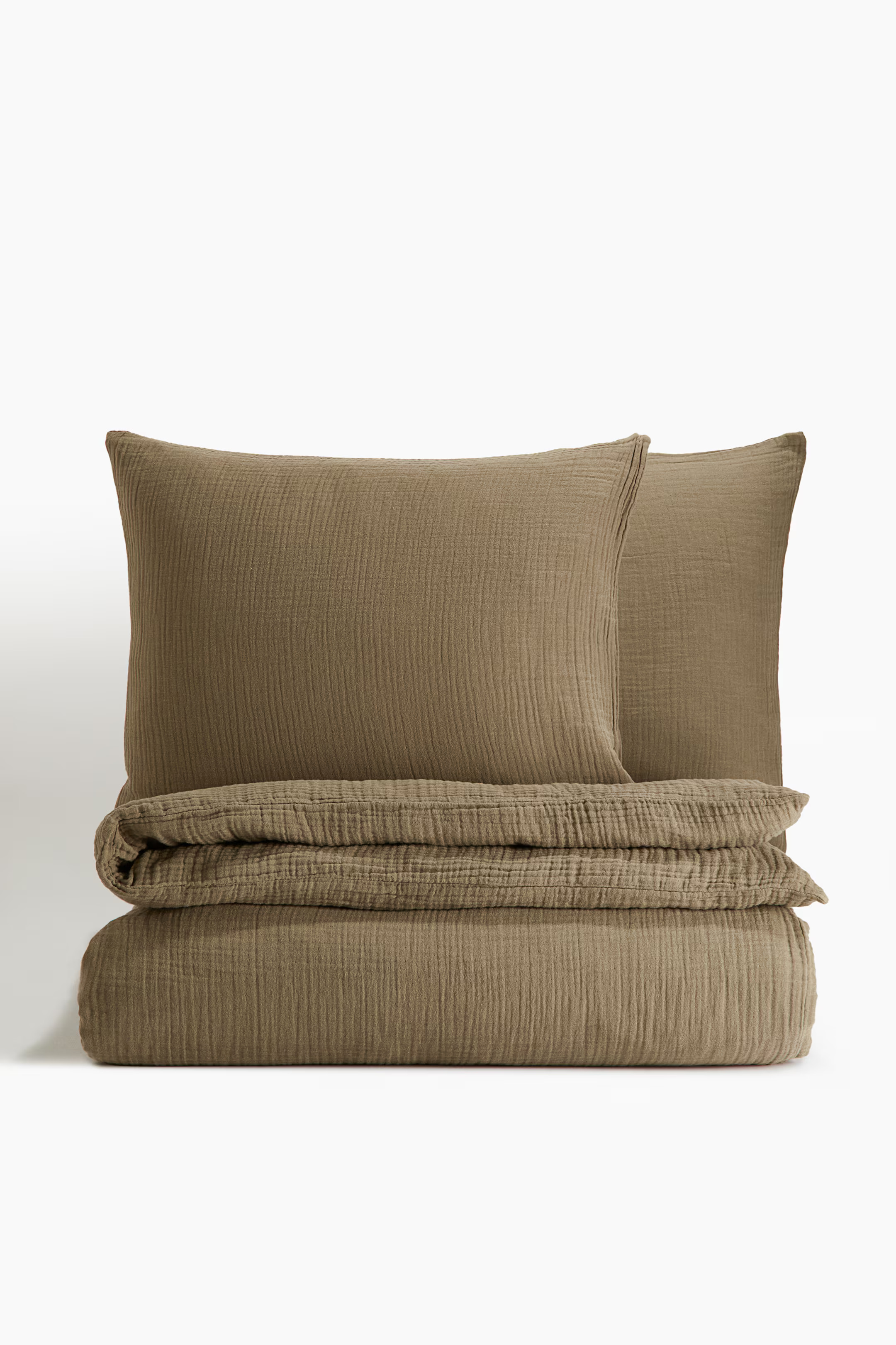 Muslin King/Queen Duvet Cover Set | H&M (US + CA)