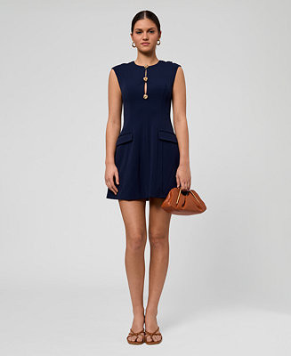 RACHEL Rachel Roy Women's Key-Hole Mini Dress - Macy's | Macy's