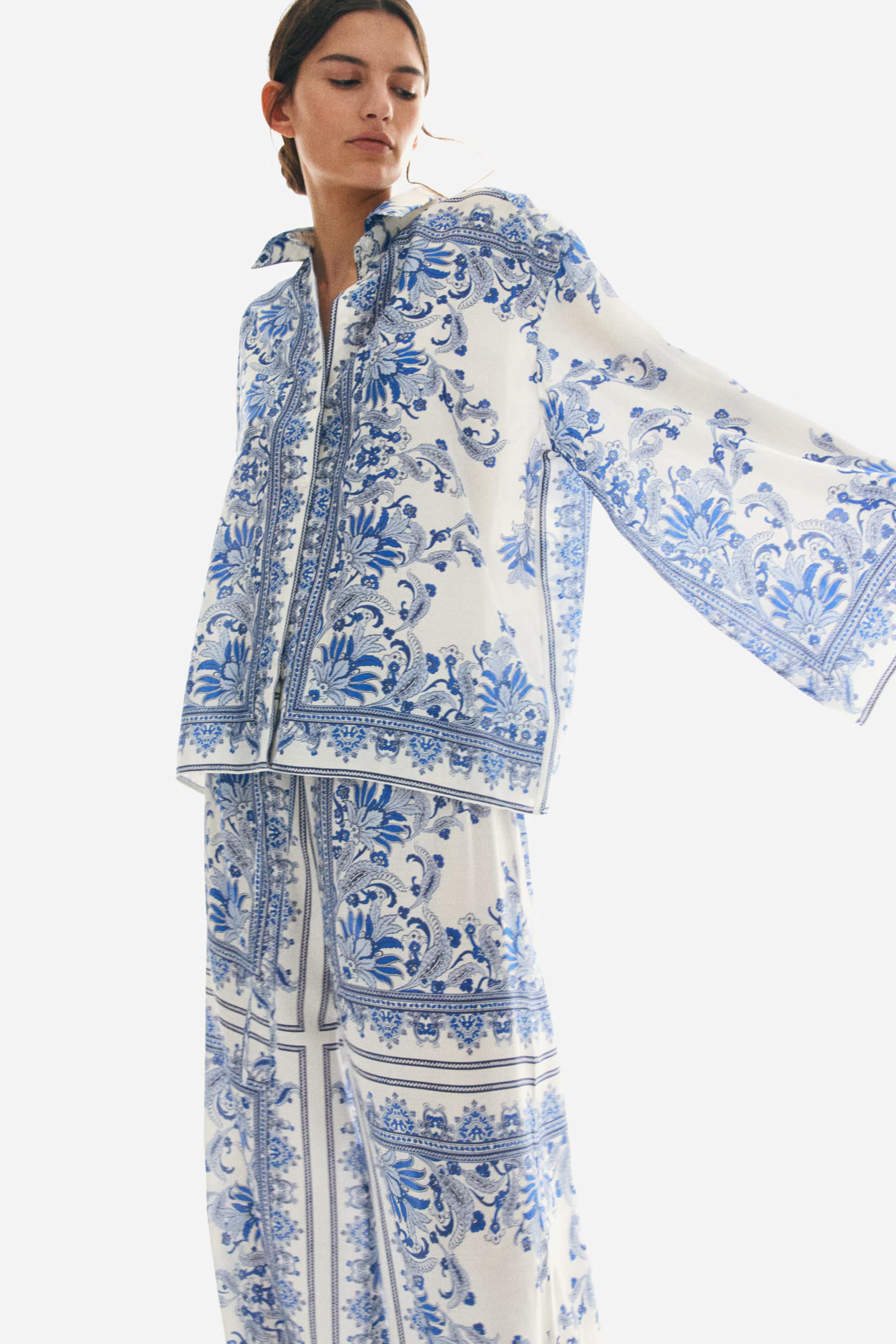 Wide drawstring trousers | H&M (UK, MY, IN, SG, PH, TW, HK)