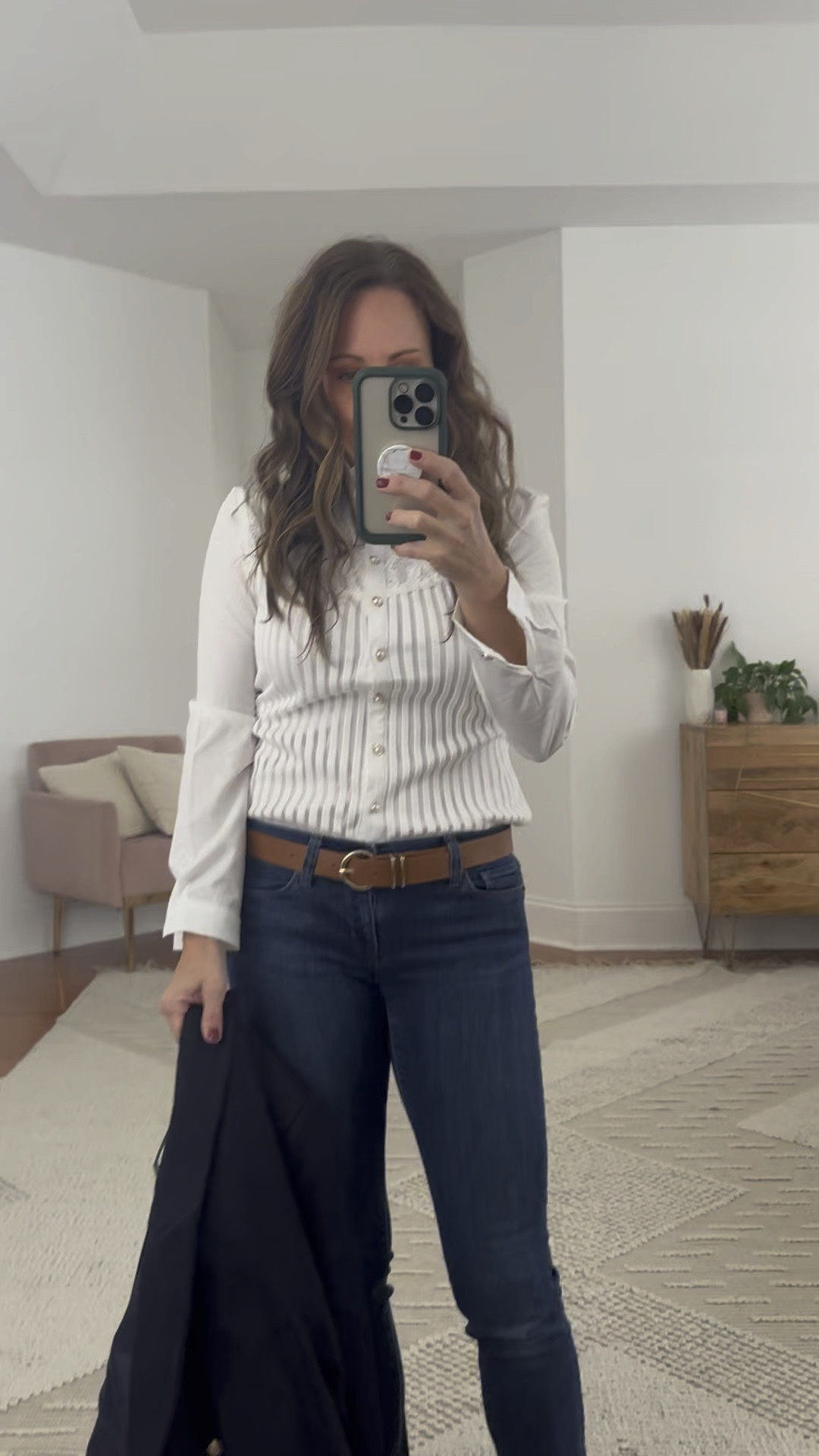 Amazon top. Wear under a sweater or blazer. 

#LTKstyletip #LTKfindsunder50 #LTKSeasonal