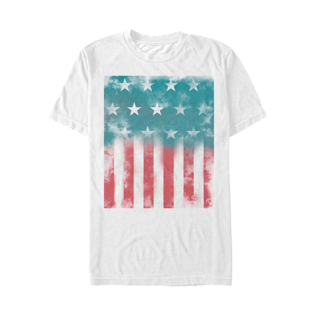 Men's Lost Gods Fourth of July  American Flag Watercolor Print T-Shirt | Target