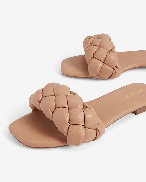 Braided One Band Sandals | Express