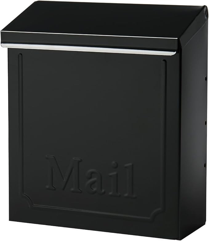 ARCHITECTURAL MAILBOXES Townhouse Vertical Small Capacity, Galvanized Steel Wall Mount Mailbox, 4... | Amazon (CA)