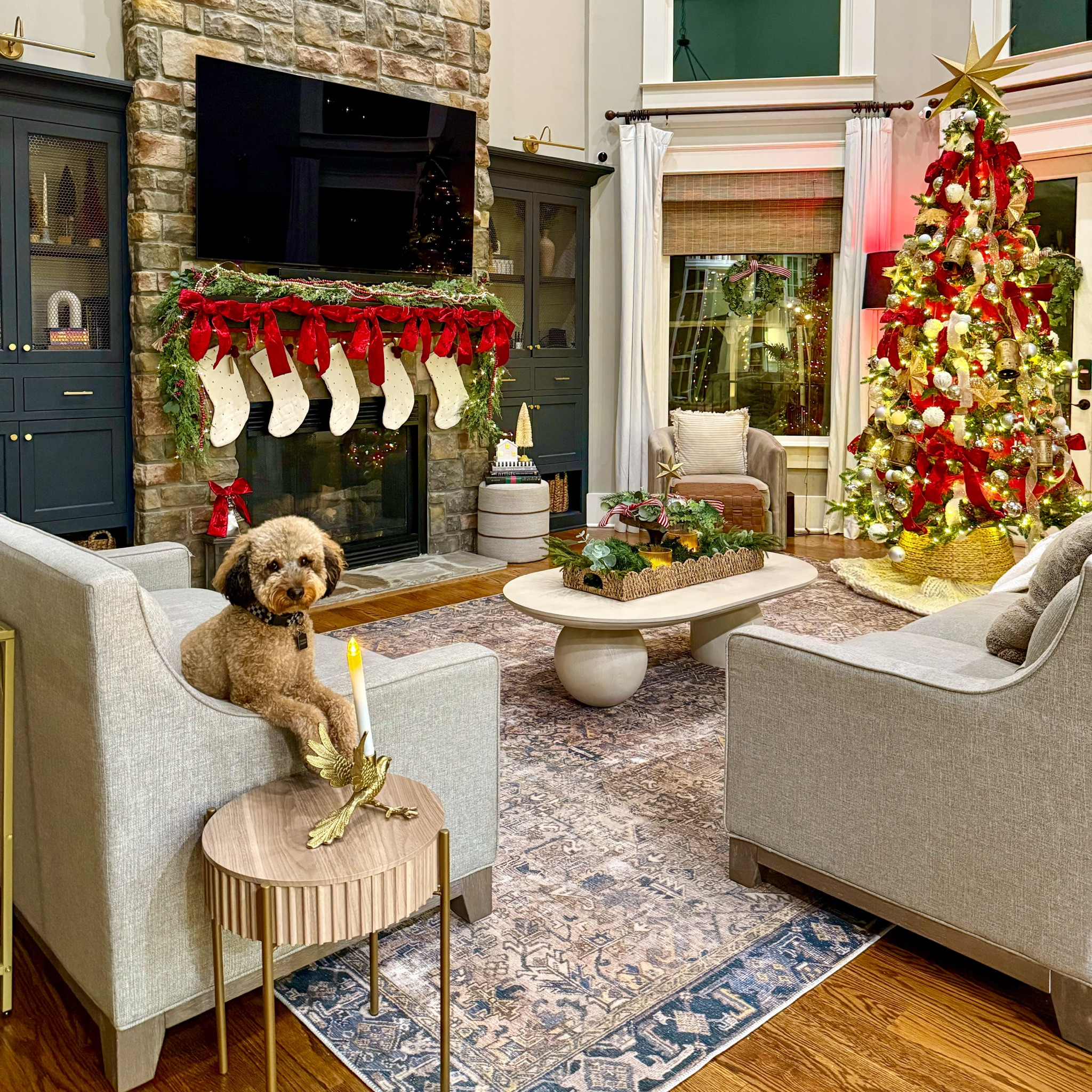 Christmas Living Room 2024 🎄❤️🎀

#LTKSeasonal #LTKHoliday #LTKHome