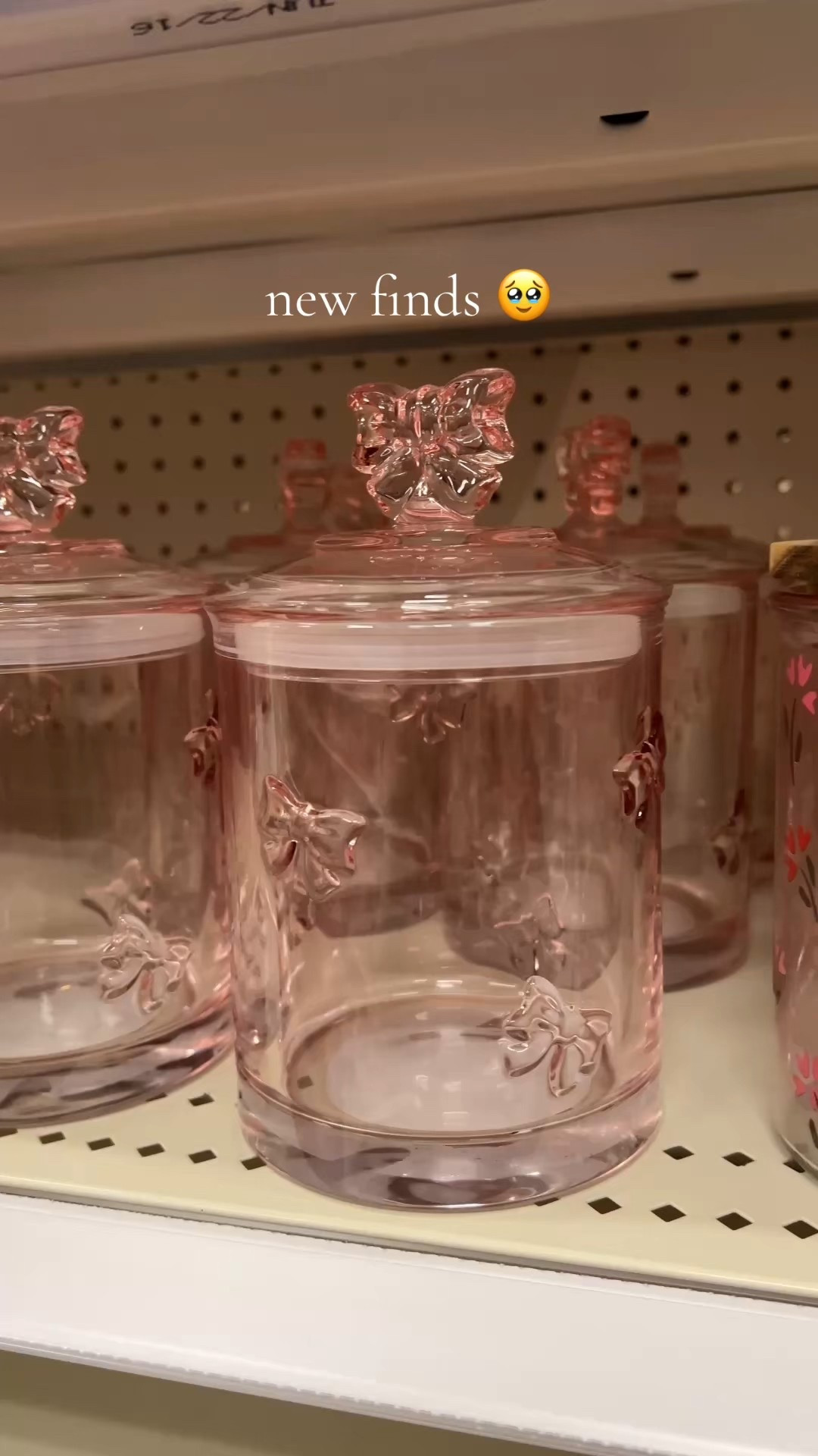 New $5 glass jars! Perfect for Valentine’s Day 

Target home, Target finds, new at Target 

#LTKValentine