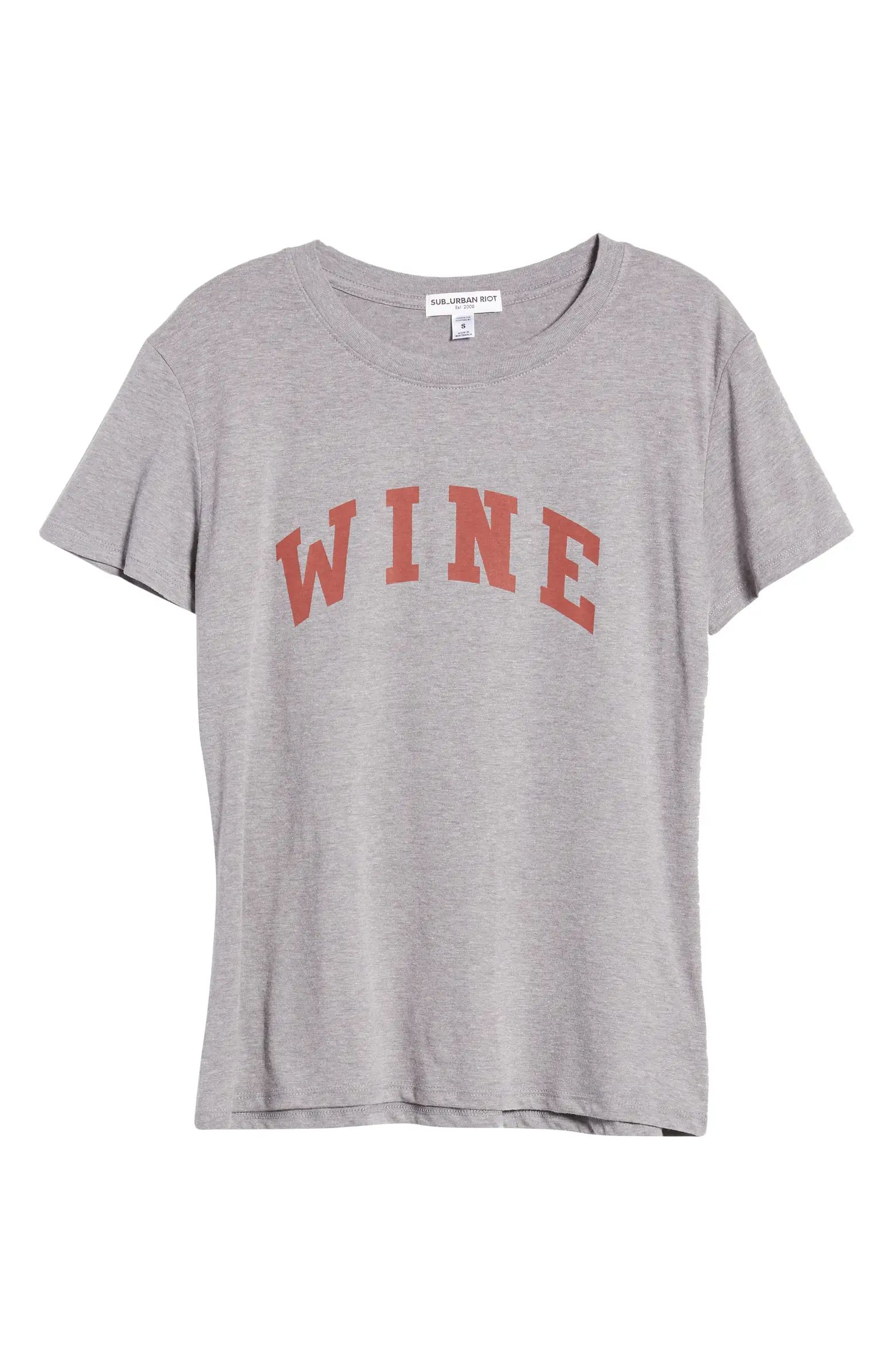 Sub_Urban Riot Wine Tee | Nordstrom | Nordstrom