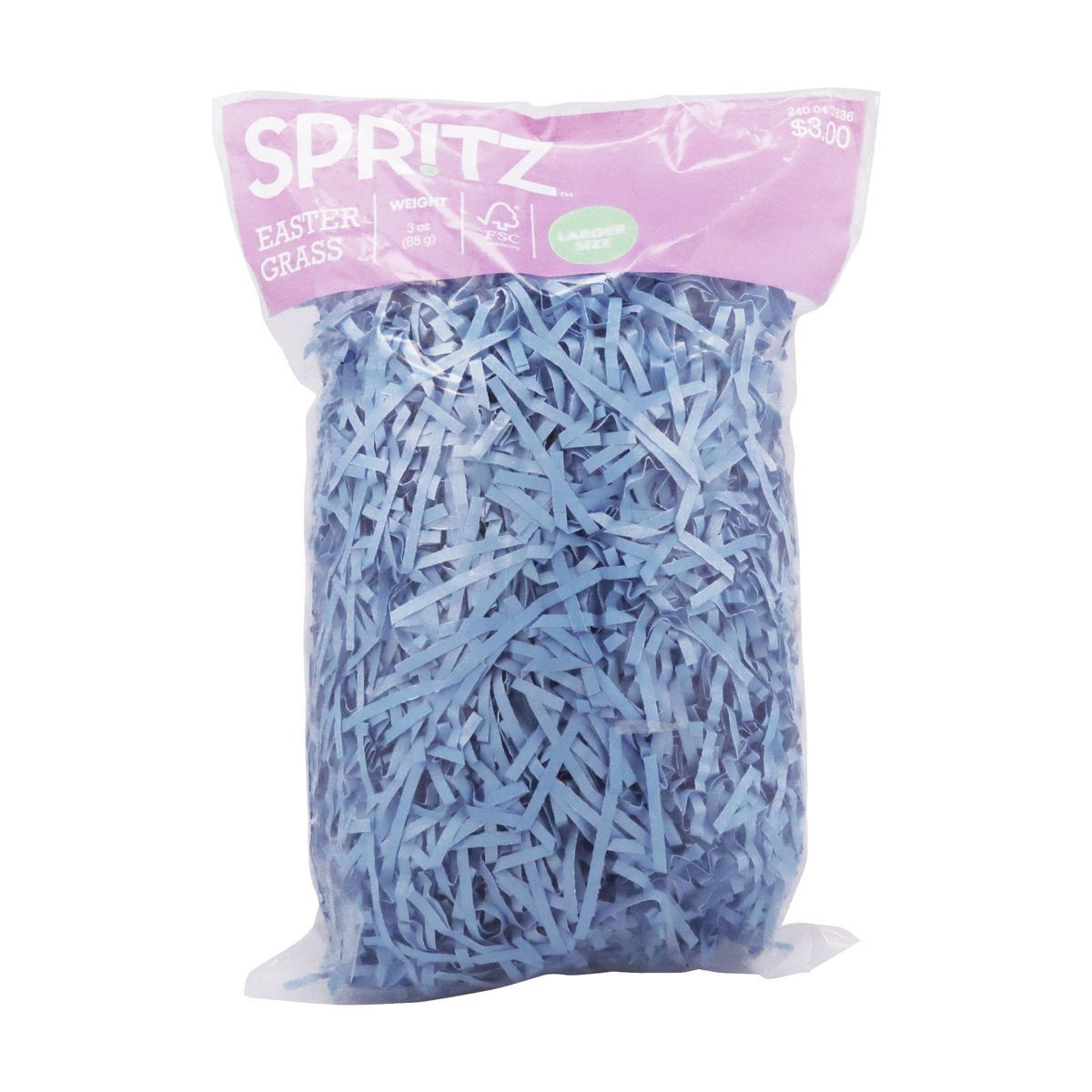 3oz Crinkle Easter Grass Blue - Spritz™ | Target