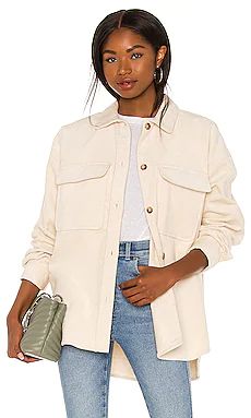 Dr. Denim Mona Cord Overshirt in Off White Cord from Revolve.com | Revolve Clothing (Global)