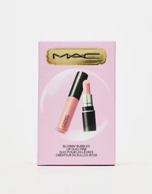 MAC Blowin Bubbles Lip Duo - Pink (save 49%) | ASOS (Global)