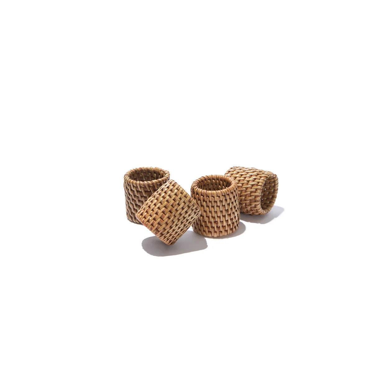 Everyday Natural Napkin Ring, Set of 4 | Over The Moon