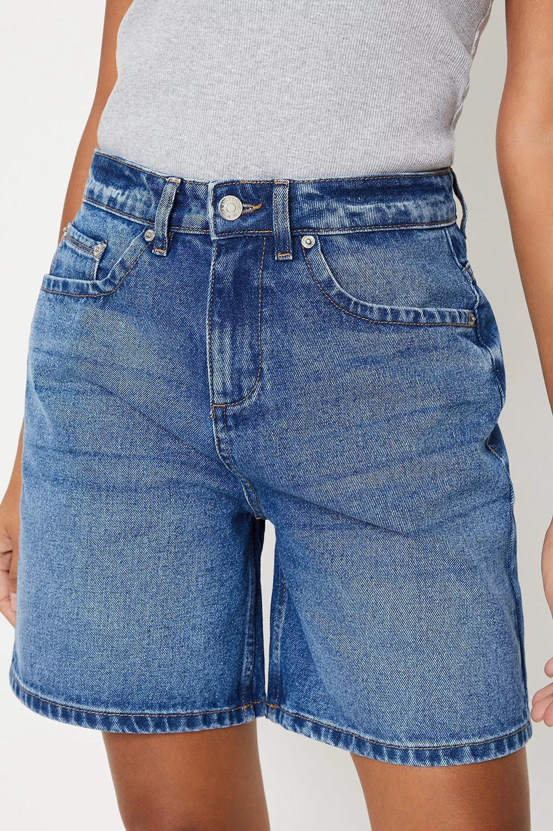Bermuda Denim Shorts | Dorothy Perkins (UK)