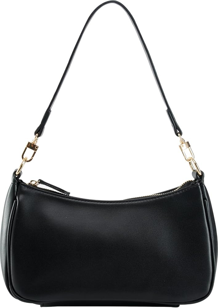 Shoulder Bag for Women with 2 Removable Straps and Zipper Closure Crossbody Bags Clutch Tote Hand... | Amazon (US)