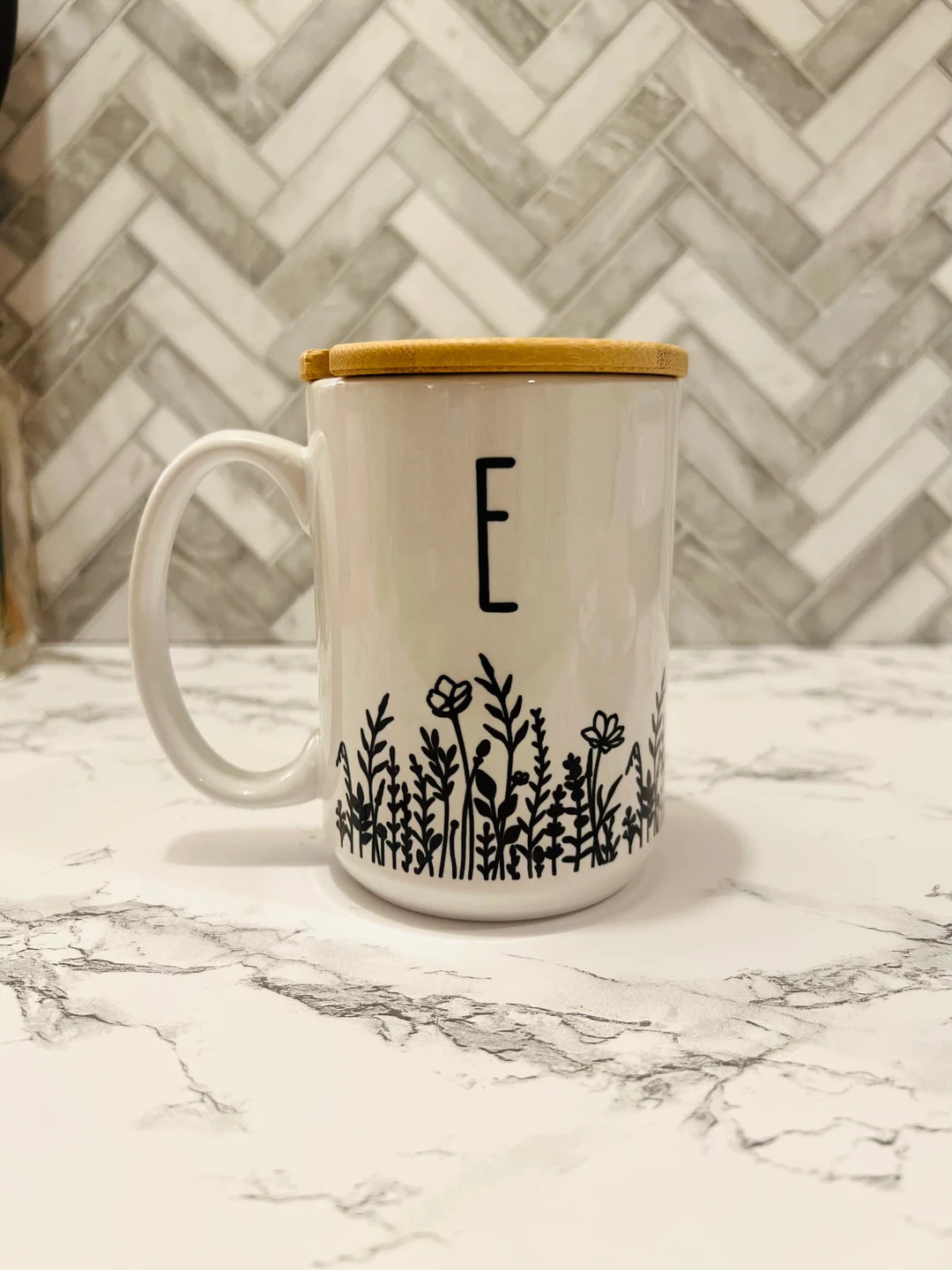 New Designs! Personalized 15 oz Ceramic Mug with Lid| Coffee Mug| Tea Mug | Etsy (US)