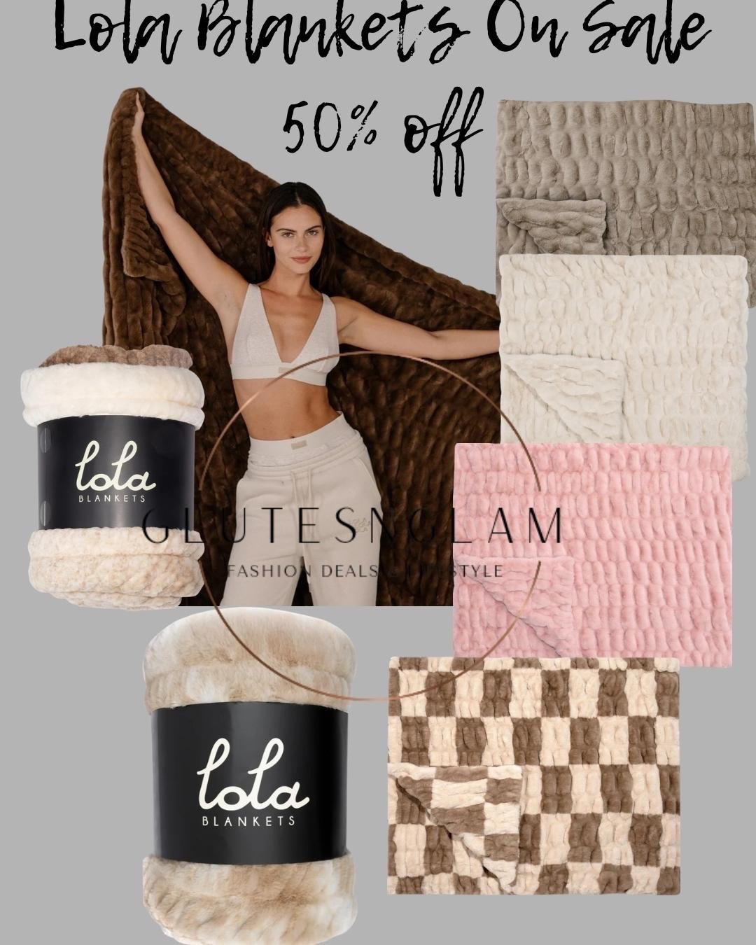 Mother’s Day gift idea!! Lola Blankets are on sale 50% off with code SPRING50 these blankets feel amazing and do not shed on you or your clothes. So soft and cozy!! Lola sale, Lola blankets, Mother’s Day gift ideas, gifts for moms  

#LTKHome #LTKMothersDay #LTKSaleAlert