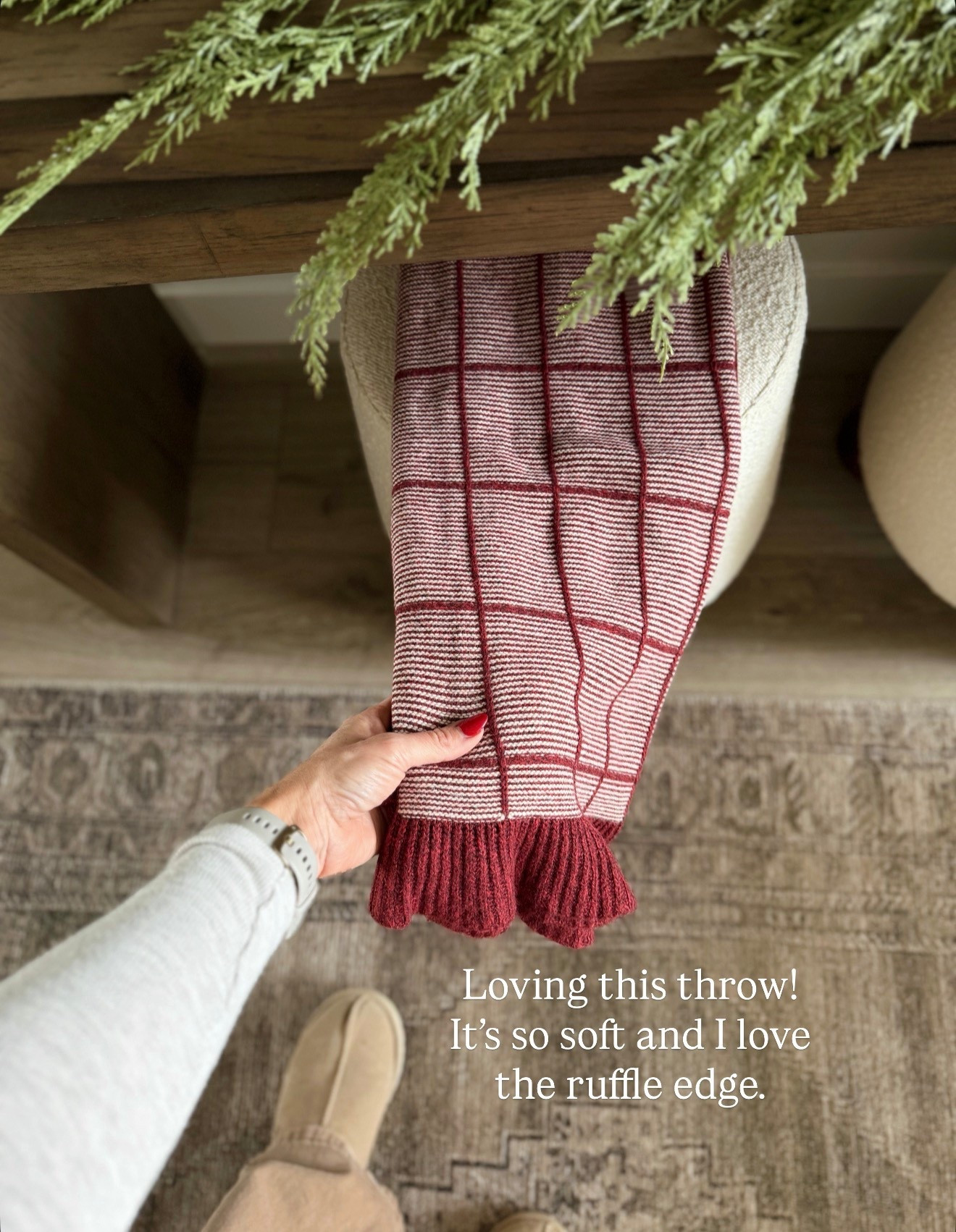 Loving this pretty throw! On sale today, but last day to save!

#LTKHoliday #LTKSaleAlert #LTKHome