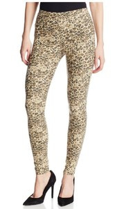 New NWT Hue Leggings Leopard Animal Print Soft Twill Jeggings Jeans Chinos Tan S | eBay | eBay US
