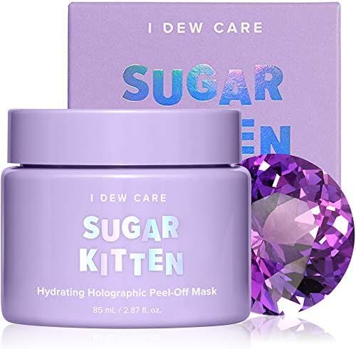 I DEW CARE Sugar Kitten | Holographic Hydrating Peel-Off Glitter Face Mask with Niacinamide | Kor... | Amazon (US)
