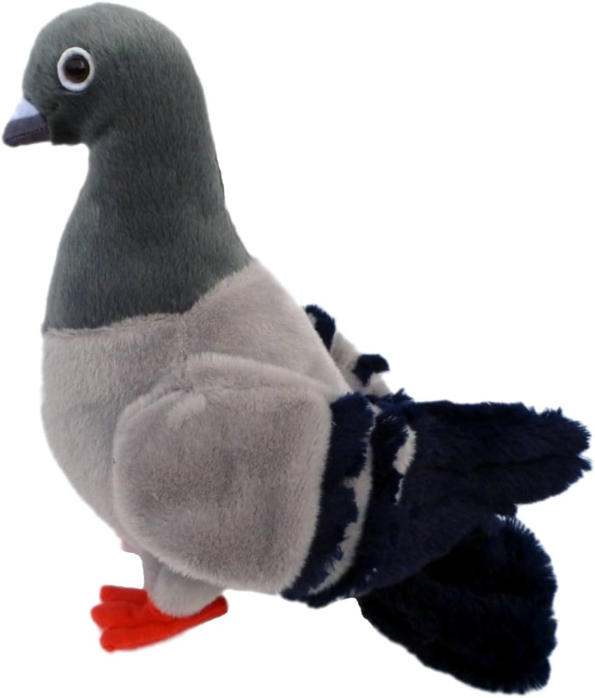 Adore 12" Homer The Pigeon Plush Stuffed Animal Toy | Amazon (US)