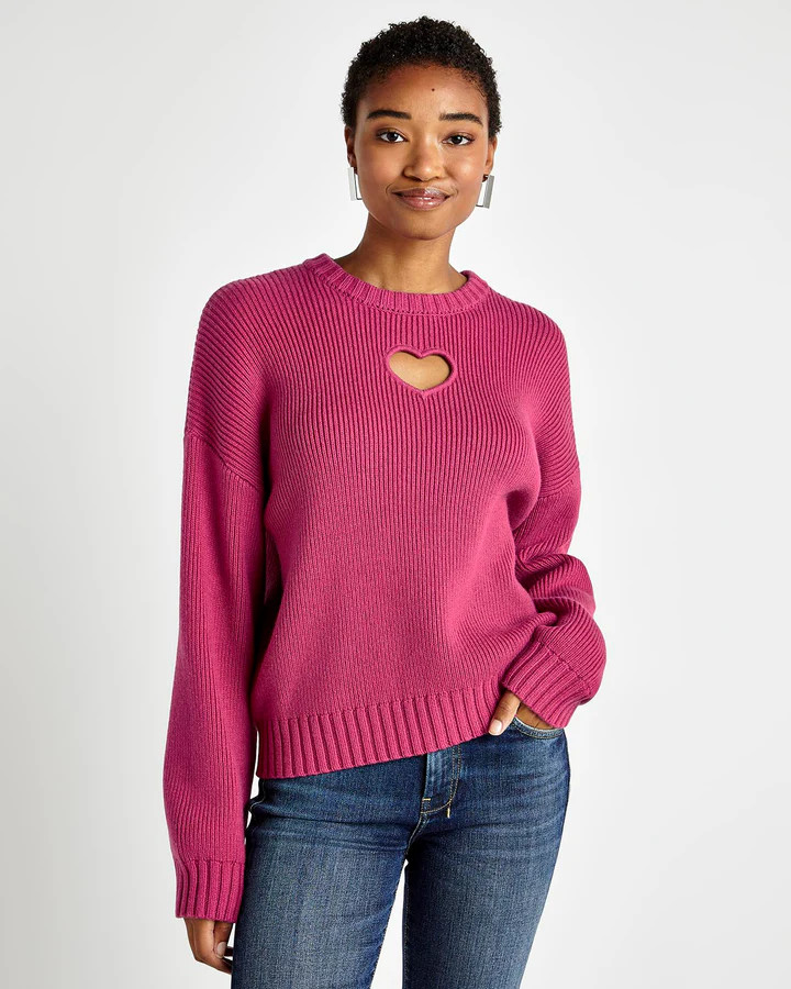 Elisa Heart Sweater | Splendid