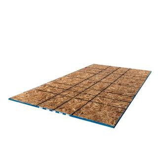 23/32 in. x 4 ft. x 8 ft. Southern Pine Tongue and Groove Oriented Strand Board | The Home Depot
