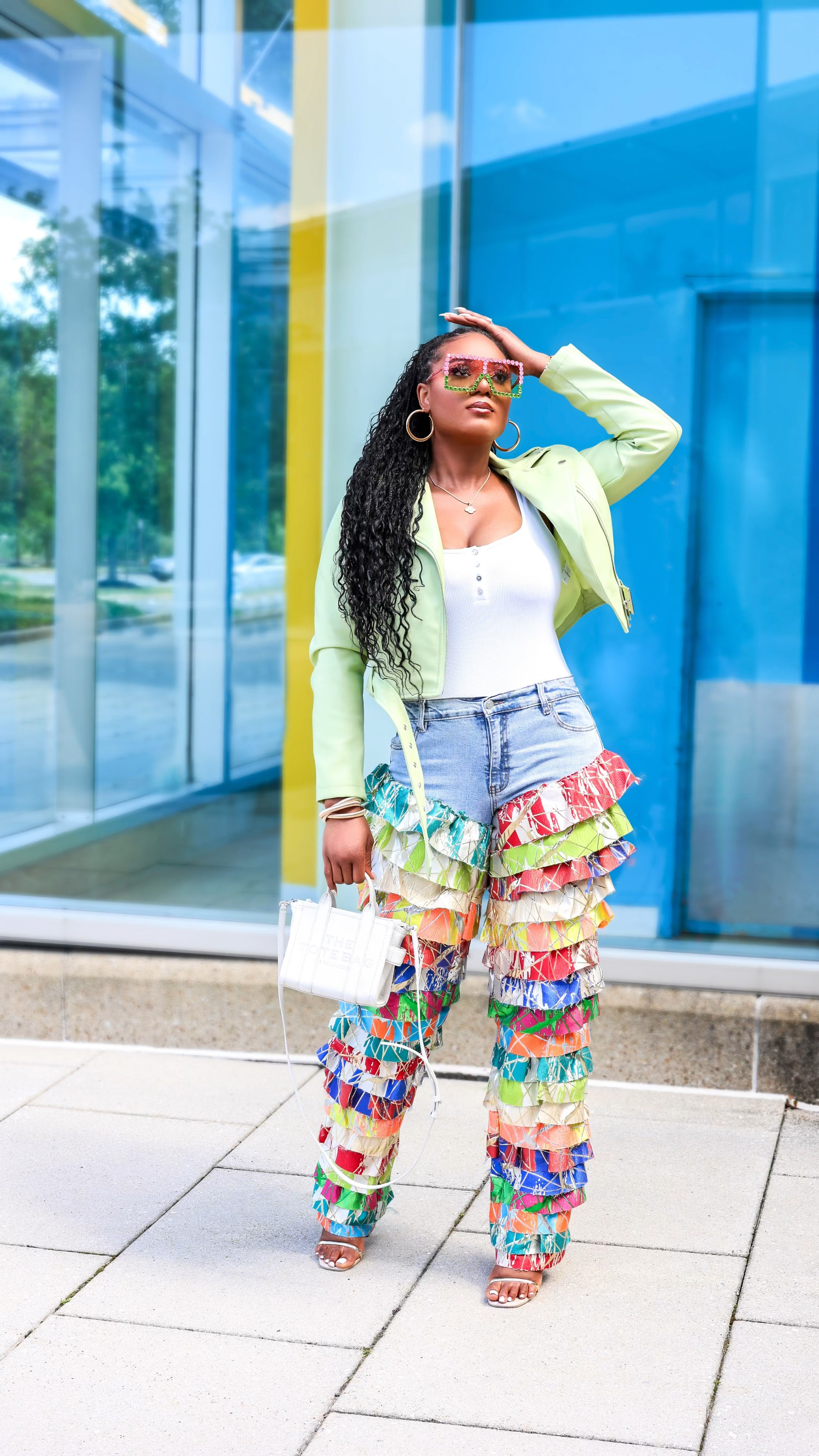 Let’s put on some Makeup & look Goodt because sometimes, we just need it, Loll. People will stare, make it worth their Time!
This look is worth all the stare and it got a lot of compliments especially the trousers.
Sometimes, I feel so good putting on makeup and trying on a look💃🙌 Just being able to Transform and look good as a woman is so special 💯

#LTKItBag #LTKBeauty #LTKVideo