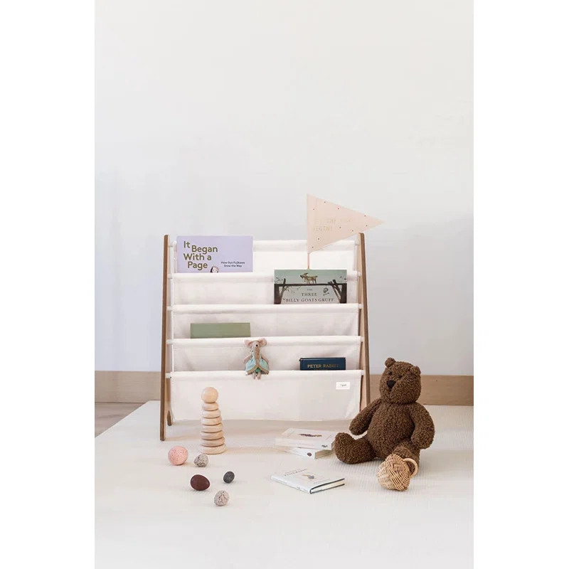 URKS 3 Sprouts - Book Shelf - Kids Book Rack Organizer  - Baby Room Bookcase | Wayfair North America