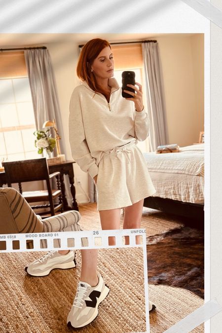 Have you tried the Varley doublesoft collection yet? You have seen me wear it for years now- it’s cotton but feels like silk! 
I wear this set nonstop - at home, for video calls, to play with my kids- it’s so chic and so comfy. 
I love this brand and their effortless and comfortable pieces.  

#LTKFind #LTKworkwear #LTKtravel