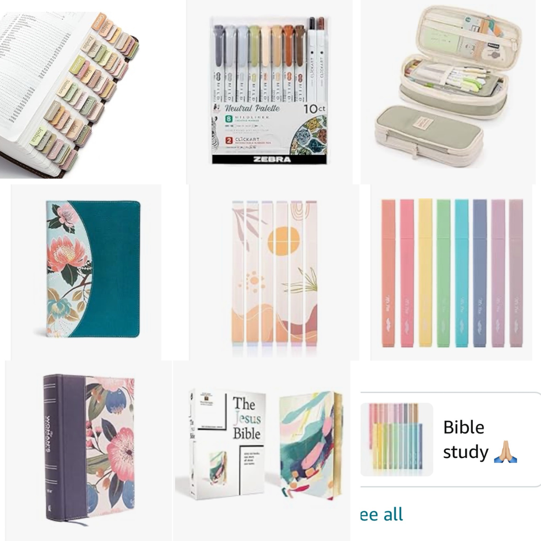 My Bible study essentials 📖 🙏🏼💛 
#biblestudy 