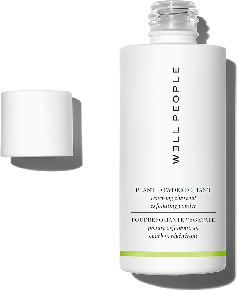 Well People Plant Powderfoliant Renewing Charcoal Exfoliating Powder, Exfoliant For Brightening &... | Amazon (US)