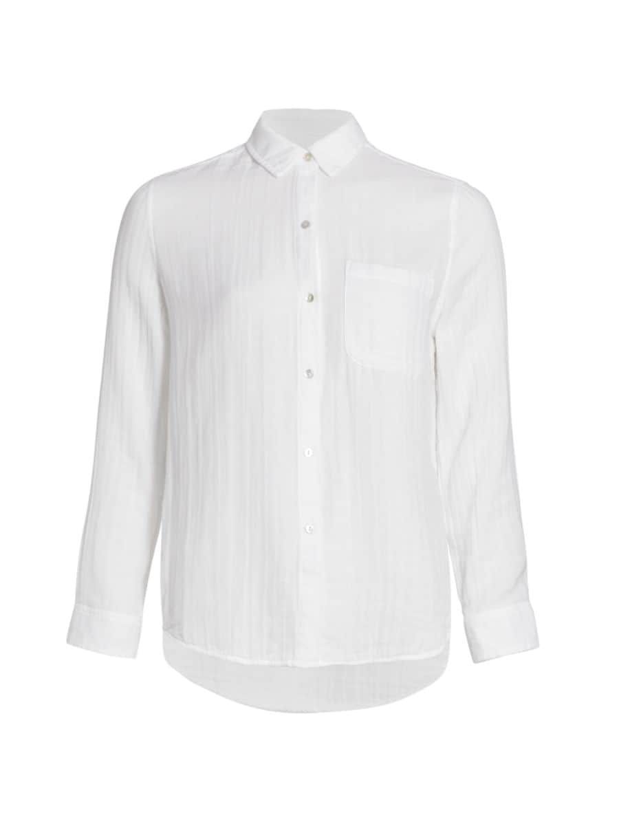 Ellis Cotton Button-Down Shirt | Saks Fifth Avenue