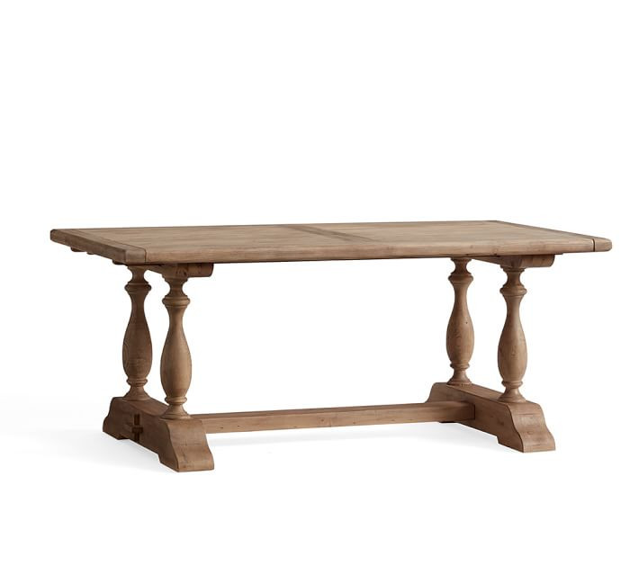 Parkmore Reclaimed Wood Extending Dining Table | Pottery Barn (US)