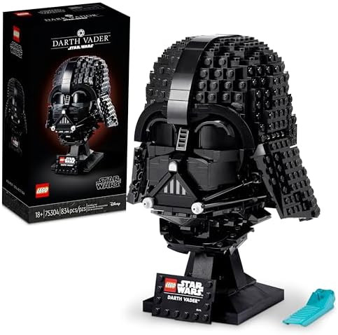 LEGO Star Wars Darth Vader Helmet Building Set for Adults - Collectible Model Kit for Men & Women... | Amazon (US)