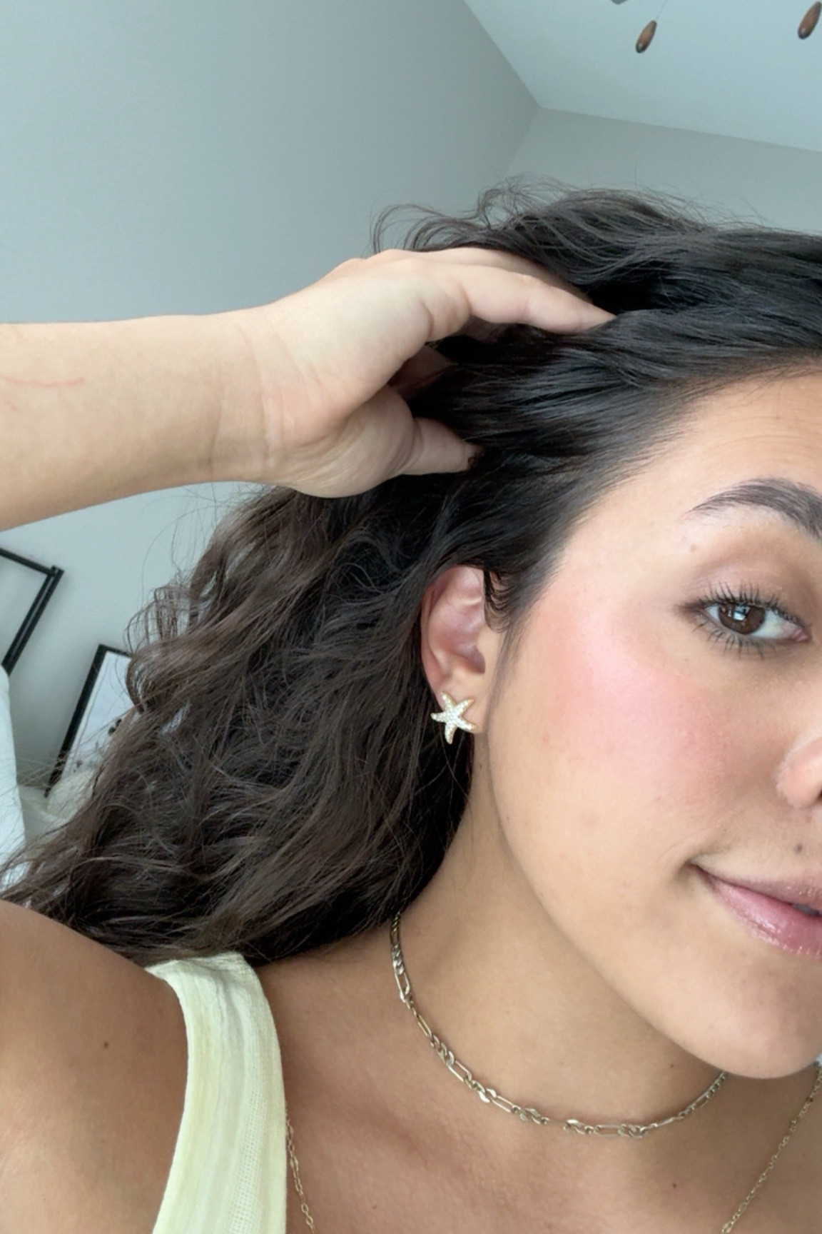 wearing these starfish earrings all summer long 🧜🏽‍♀️

#LTKSwim