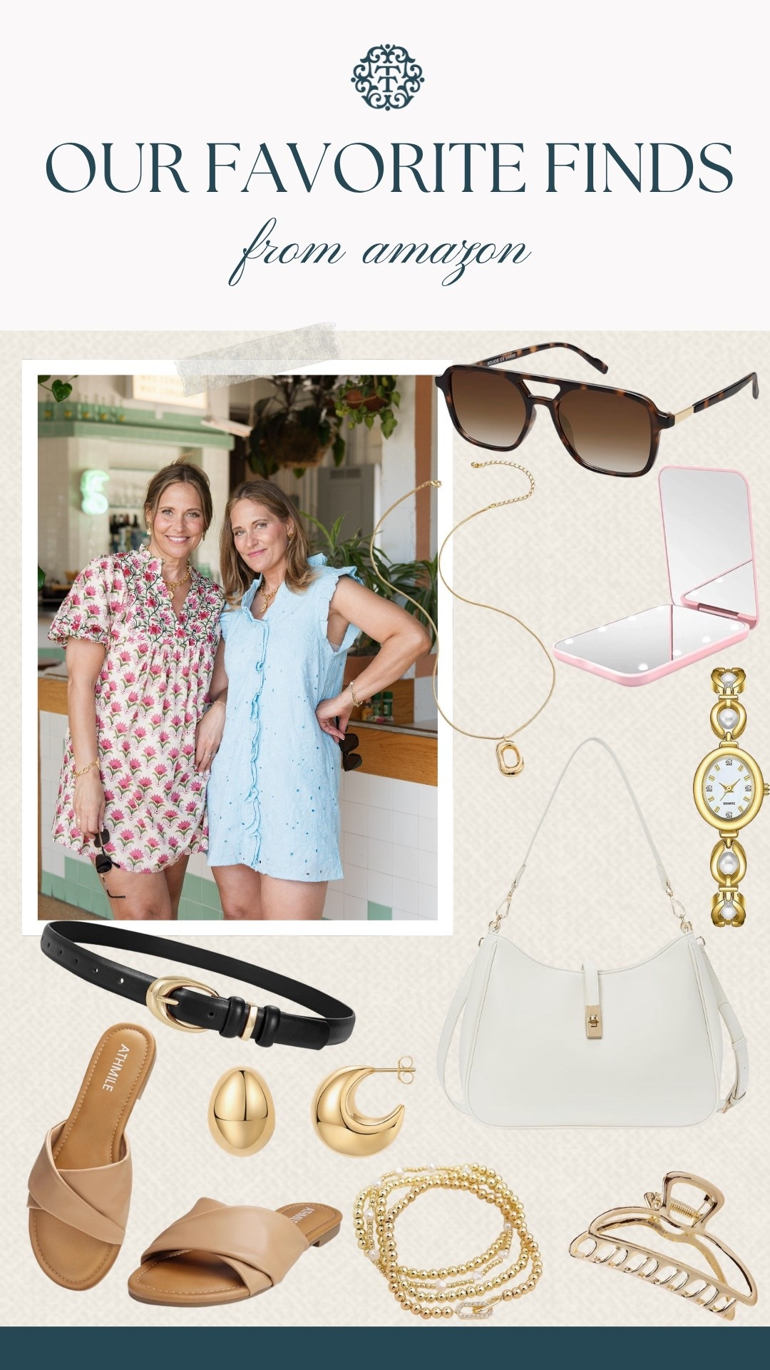 We pulled some of our favorite amazon finds to show you! These are all about accessories, from go-to earrings, shoes and a mirror to keep with you! All of these finds are easy to add to your everyday routine! 

 #LTKSeasonal #LTKOver40 #LTKBeauty