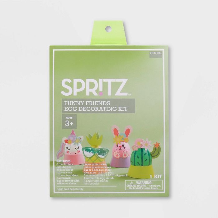 Funny Friends Easter Egg Decorating Kit - Spritz™ | Target