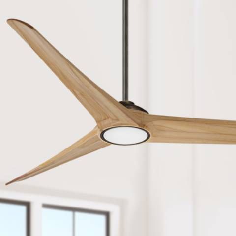 84" Minka Aire Timber Heirloom Bronze LED Ceiling Fan | LampsPlus.com