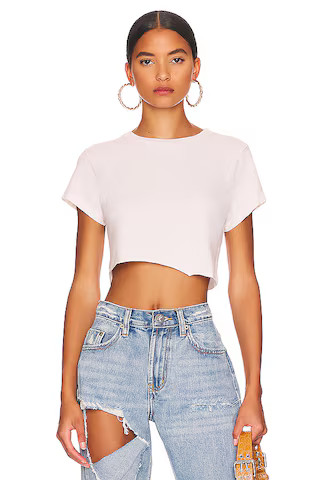 x Hanes Cropped 60's Slim Tee
                    
                    RE/DONE | Revolve Clothing (Global)
