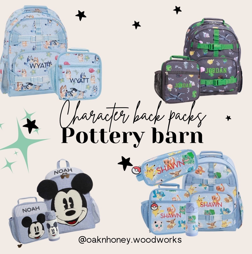 Pottery barn kids, backpacks, Minecraft, Mickey Mouse, paw patrol, bluey, back to school, kindergarten, lunchbox, pencil pouch

#LTKSaleAlert #LTKKids #LTKFindsUnder100