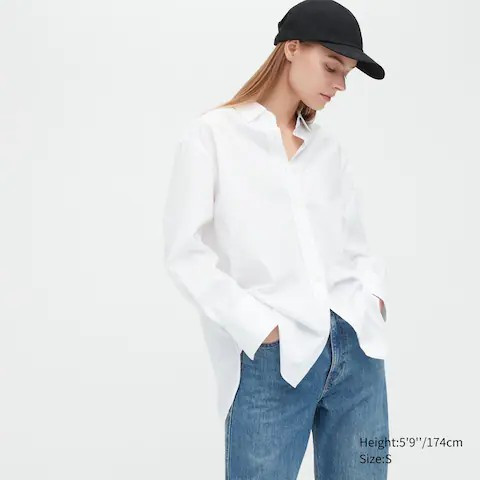 Cotton Shirt | UNIQLO (UK)