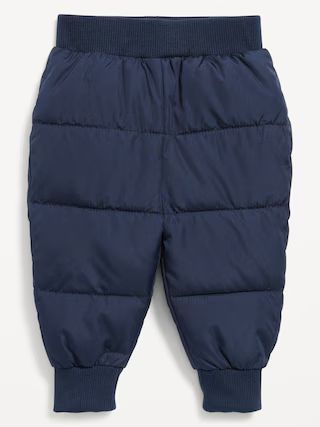 Unisex Water-Resistant Quilted Tapered Pants for Baby | Old Navy (US)