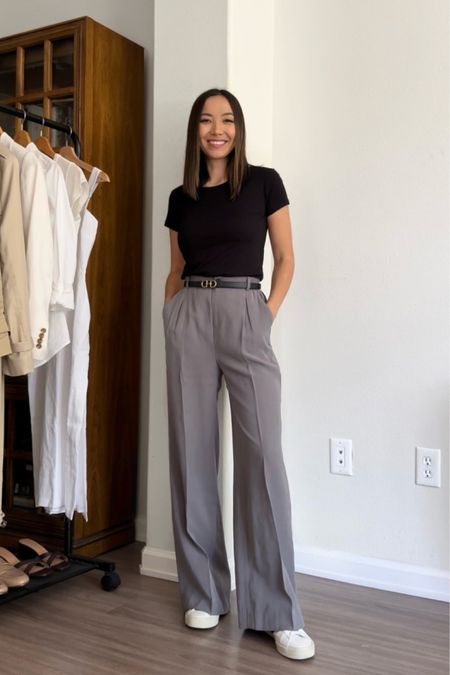 There are very few left of these trousers from Open Edit and are part of the nsale for under $50! Wearing xs runs tts

Smart casual / workwear 

#LTKunder50 #LTKworkwear #LTKxNSale