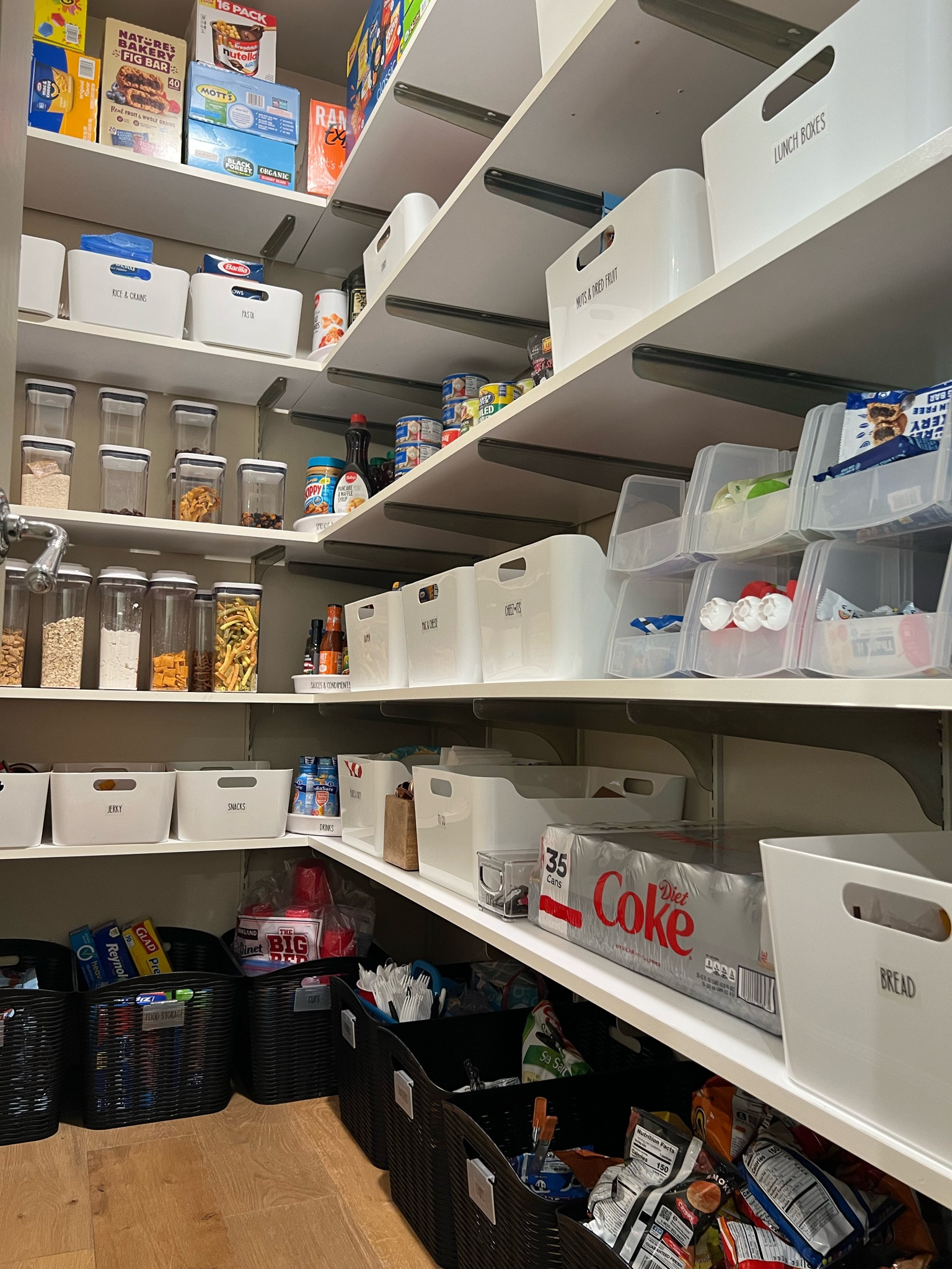 A beautifully organized pantry! 

#LTKfamily #LTKhome