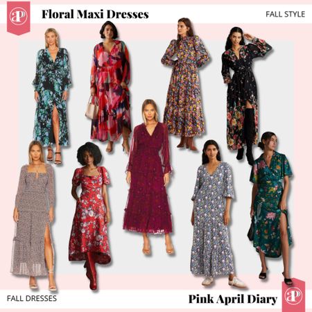 Fall Favorite Floral Print Dresses
FALL DRESS | MAXI DRESSES