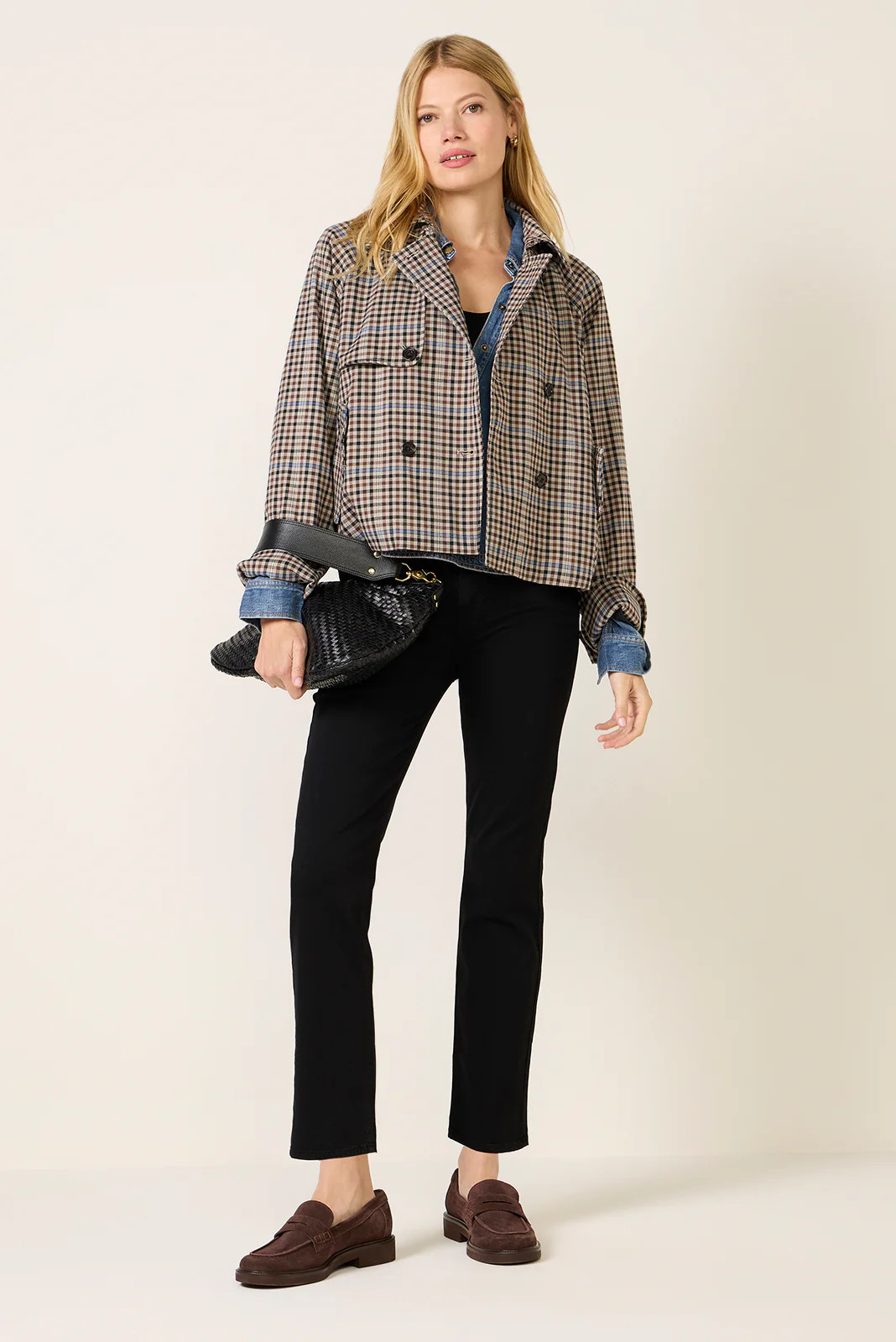 PAIGE Women's Cindy Straight Jean, Size 29, Black | Evereve