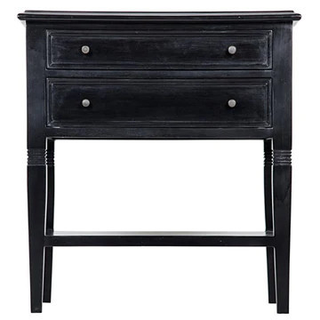 Oxford 2-Drawer Side Table in Various Colors | Burke Decor