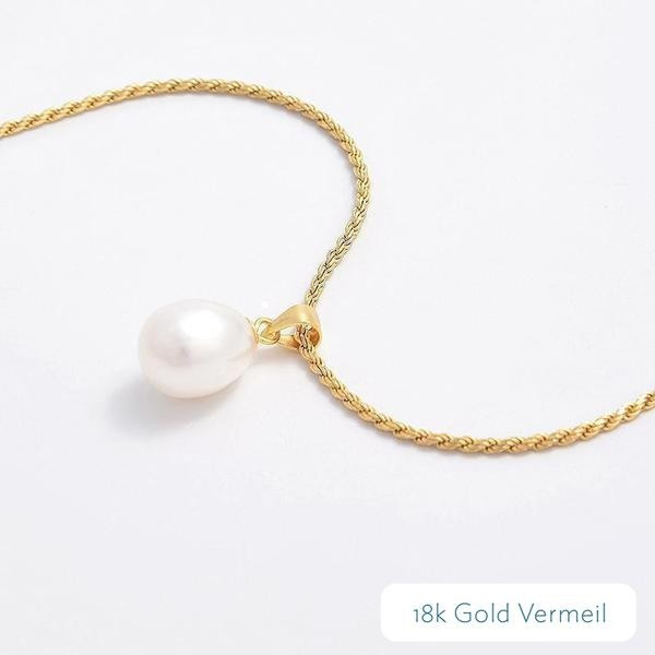 Diana Pearl Droplet Necklace | Victoria Emerson