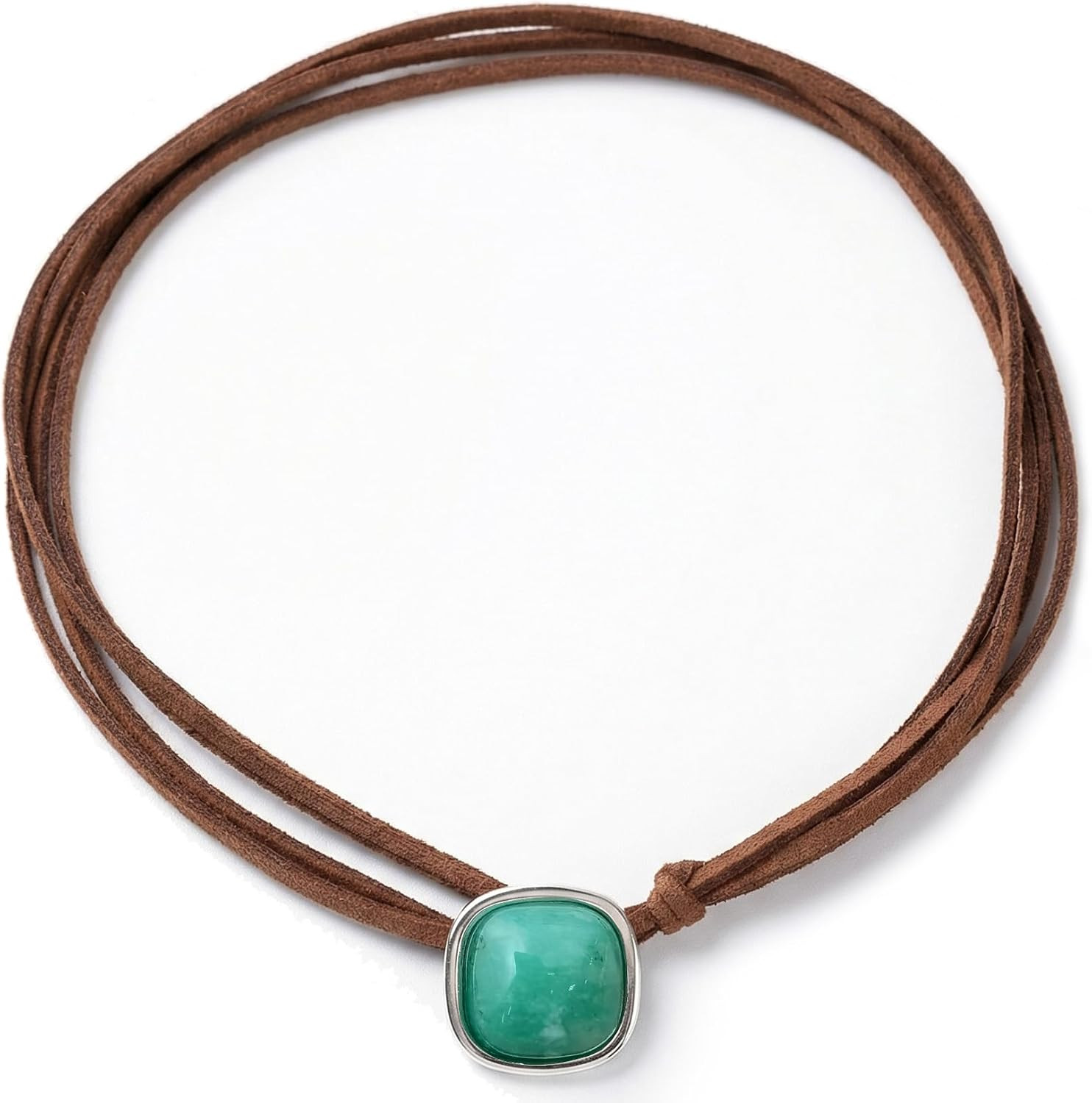 Turquoise Necklace, Boho Western Necklace for Women, Handmade December Birthstone Necklace Jewelry Gift for Her | Amazon (US)