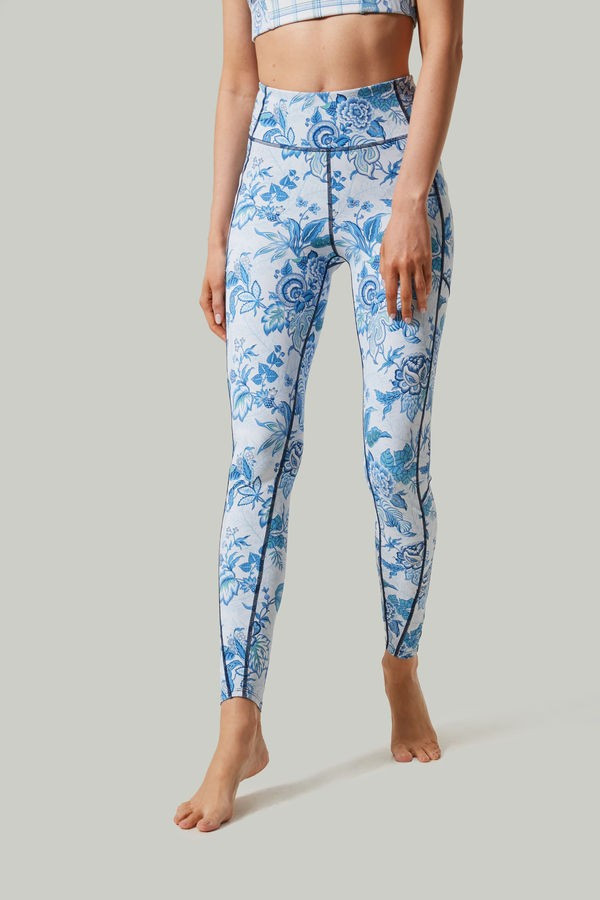 Heirloom Floral High Rise Compression Legging | Tuckernuck (US)