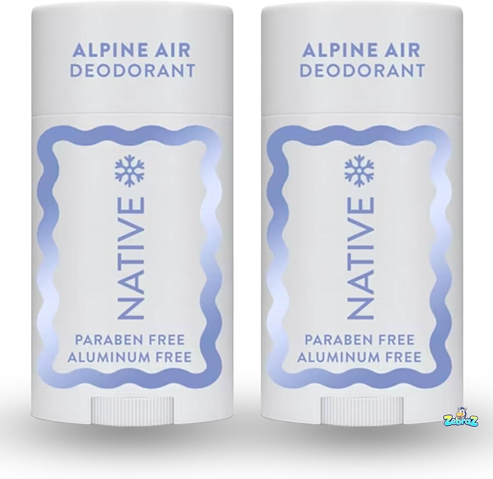 Native Holiday Limited Edition Aluminum-Free Deodorant - Alpine Air - 2.65oz - Pack Of 02 | Amazon (US)