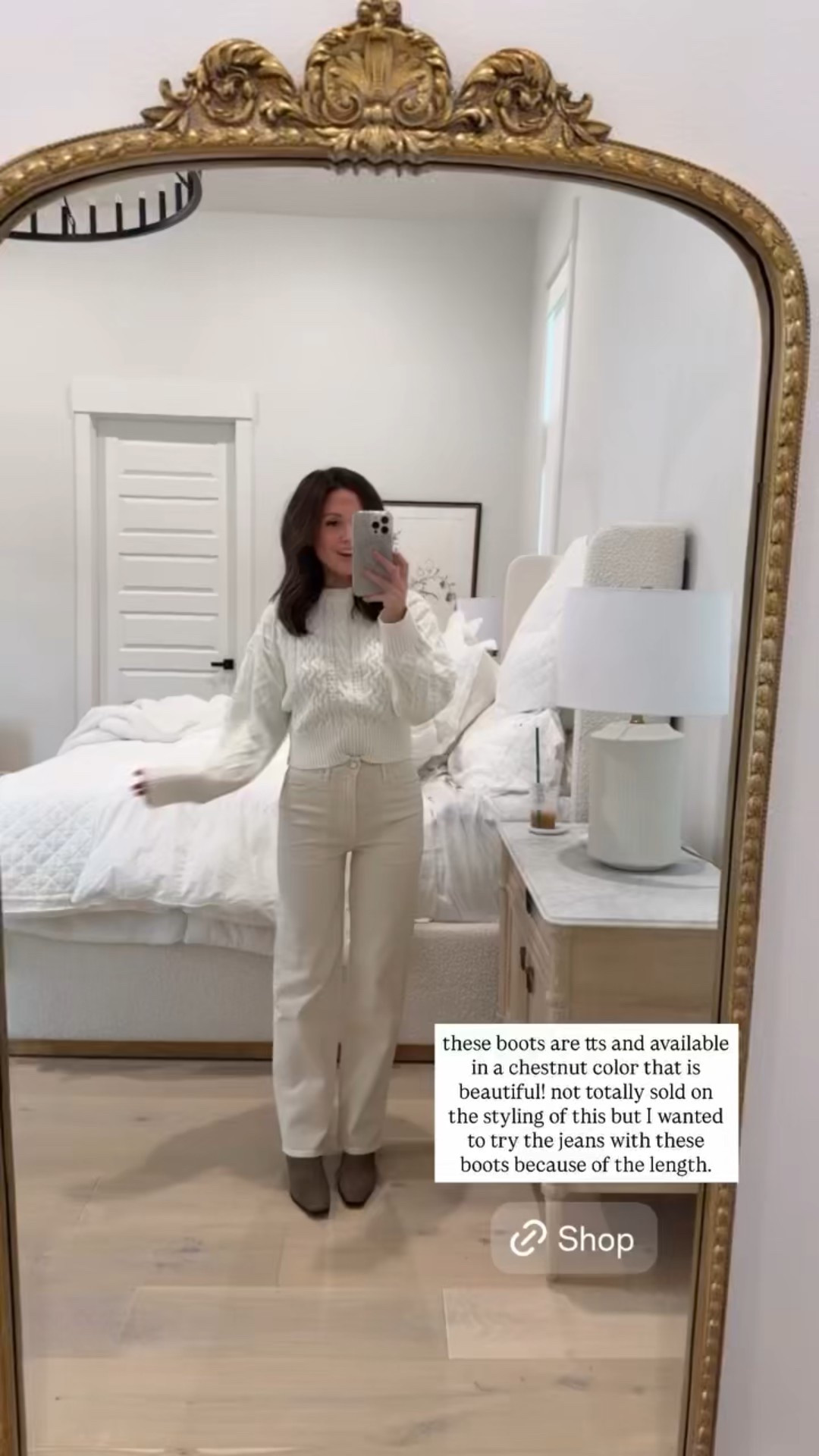 NSALE TRYON 💛 These Veronica Beard jeans did sell out but add them to your wishlist incase they come back in stock! Boots are tts and available in the chestnut color! Loving this comfy fall look!

#LTKSeasonal #LTKSaleAlert #LTKStyleTip